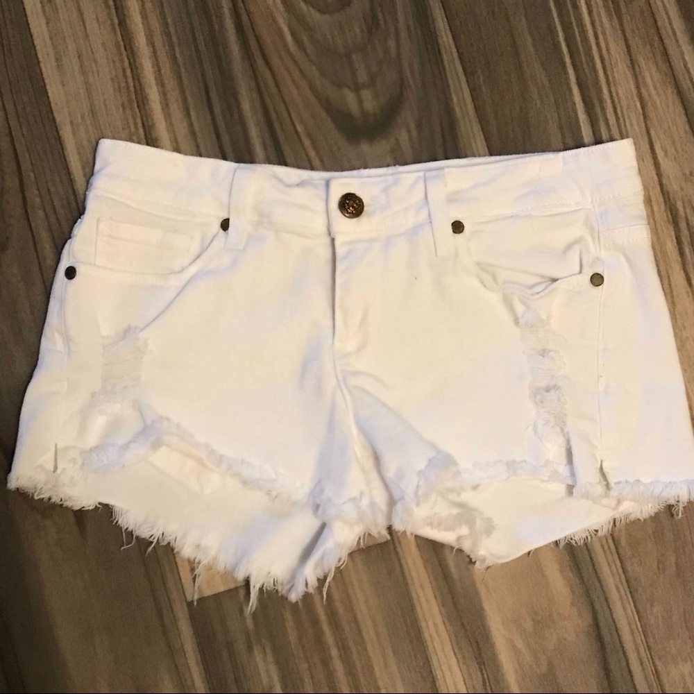 Paige Distressed Shorts